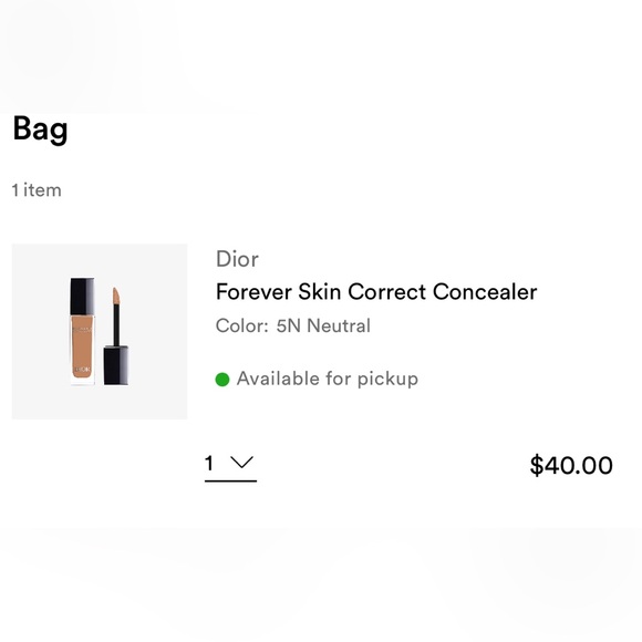 Dior NEW Unboxed Forever Skin Corrector - Shade 5N - Picture 2 of 7